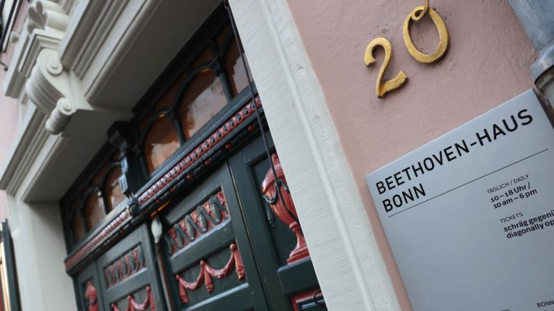 <strong>Beethoven Haus:</strong> The composer's old family home on Bonngasse now forms part of a museum dedicated to him.