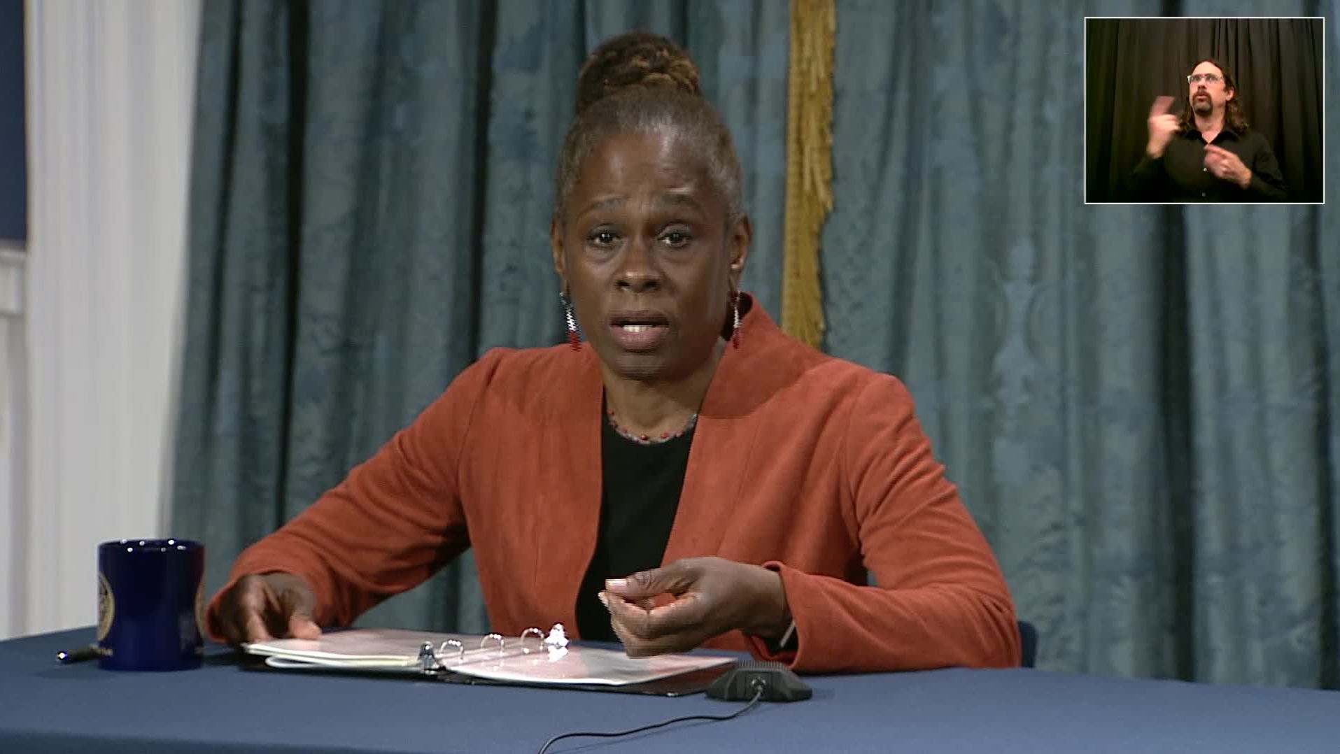 New York City first lady Chirlane McCray announces a pilot program to send mental health teams instead of police to respond to crisis calls.