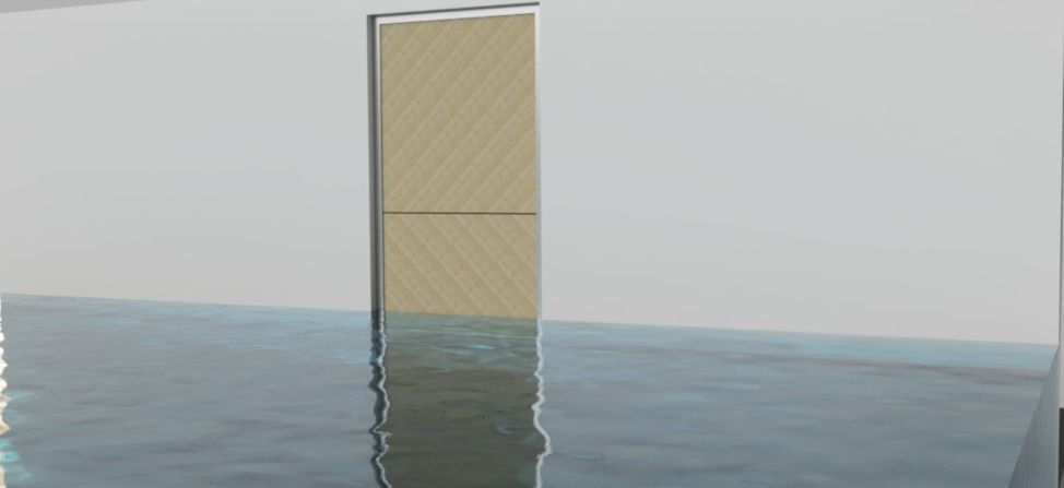 <strong>A door to save homes from flooding: </strong>"Kanan" is a watertight door designed to help communities that are vulnerable to flooding. It is made from byproducts of farming, such as palm leaves, wood, sugar cane, banana leaves, or corn. Its developer is Ricardo Serrano Ayvar, a student at National Autonomous University of Mexico.  