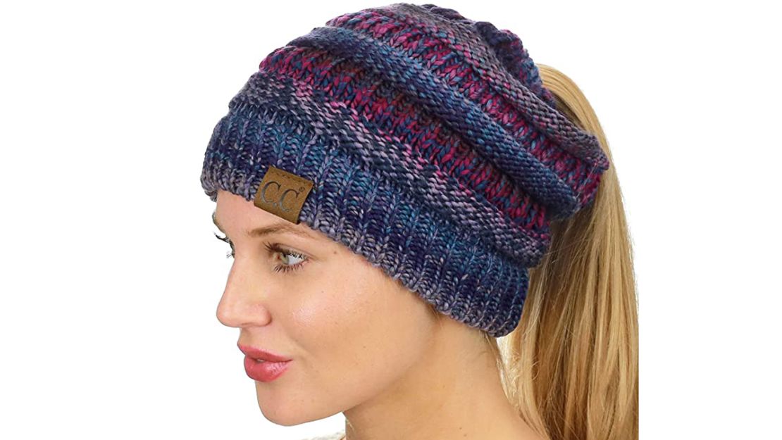 C.C. Ponytail Beanie Hat