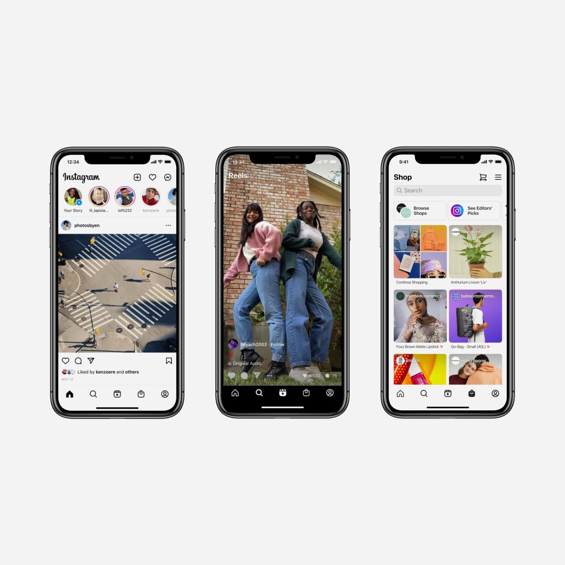 Instagram redesigned its home screen to include a dedicated button for Reels.