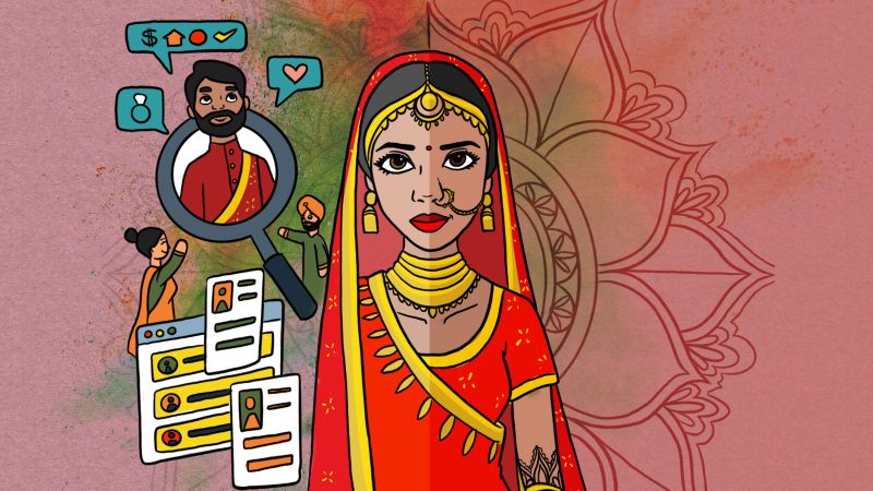 India loves an arranged marriage, but some say certain aspects are outdated