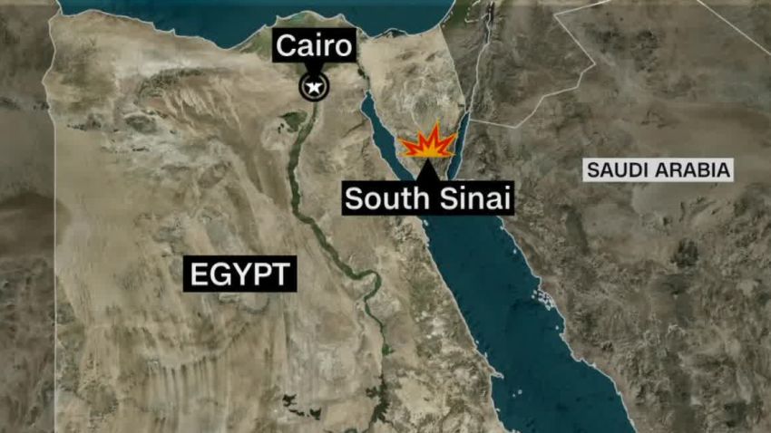 egypt helicopter crash map