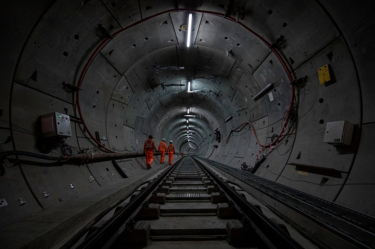 <strong>Crossrail, United Kingdom: </strong>Also known as the Elizabeth Line, Crossrail will carry passengers between Essex, east of London, and Reading or Heathrow Airport, to the west. Among Europe's most ambitious infrastructure projects, it has faced delays and rising costs (in August authorities costed the project at nearly <a href="https://www.theguardian.com/uk-news/2020/aug/21/crossrail-delayed-again-until-2022-and-another-450m-over-budget-tfl-covid-19" target="_blank" target="_blank">£19 billion ($25 billion).</a>