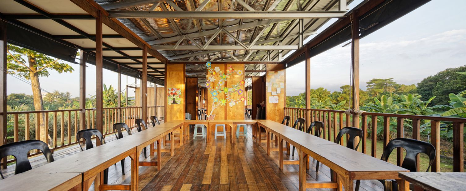 <strong>Beaufort, Malaysia </strong>-- The school has been in use for over two years, providing an education for 350 children of migrant workers, says BillionBricks.