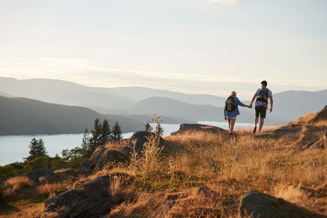 Support your state park by taking a hike.