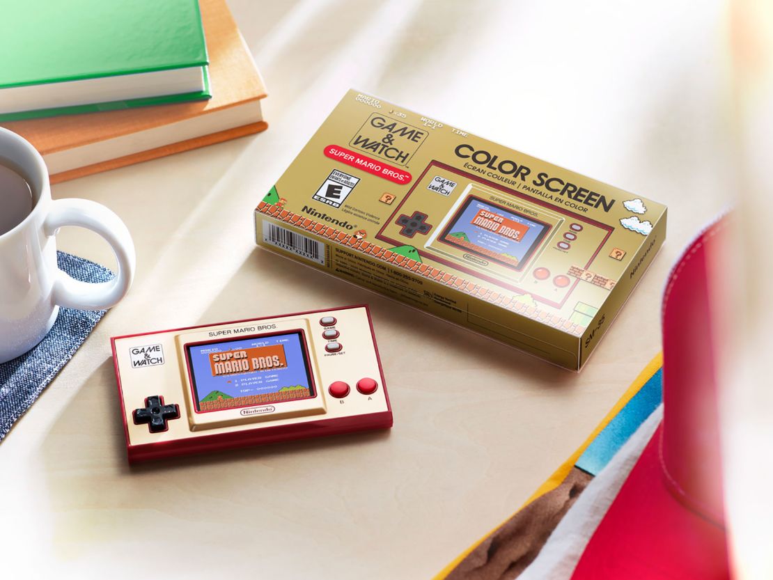 Nintendo revive o Game & Watch, um de seus dispositivos portáteis mais  antigos