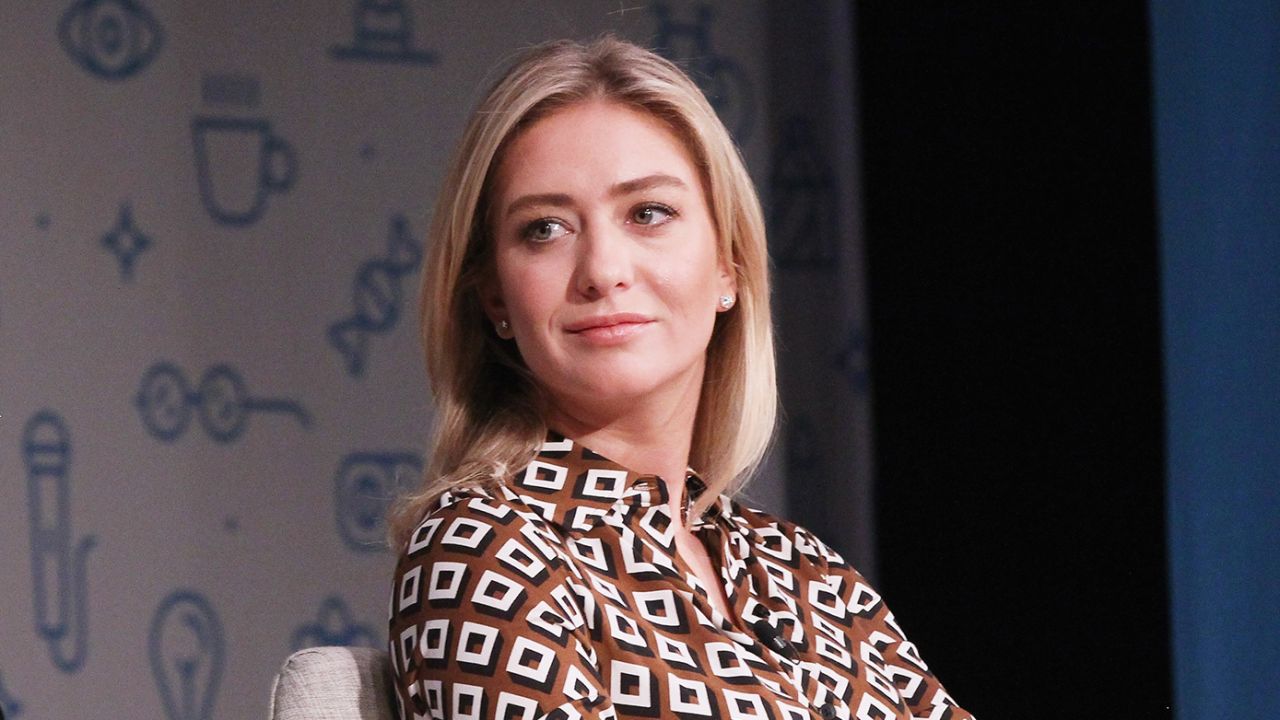 Bumble founder, Whitney Wolfe Herd, seen here at the Fast Company Innovation Festival in 2018, says there needs to be more women at the table -- in tech and on Wall Street