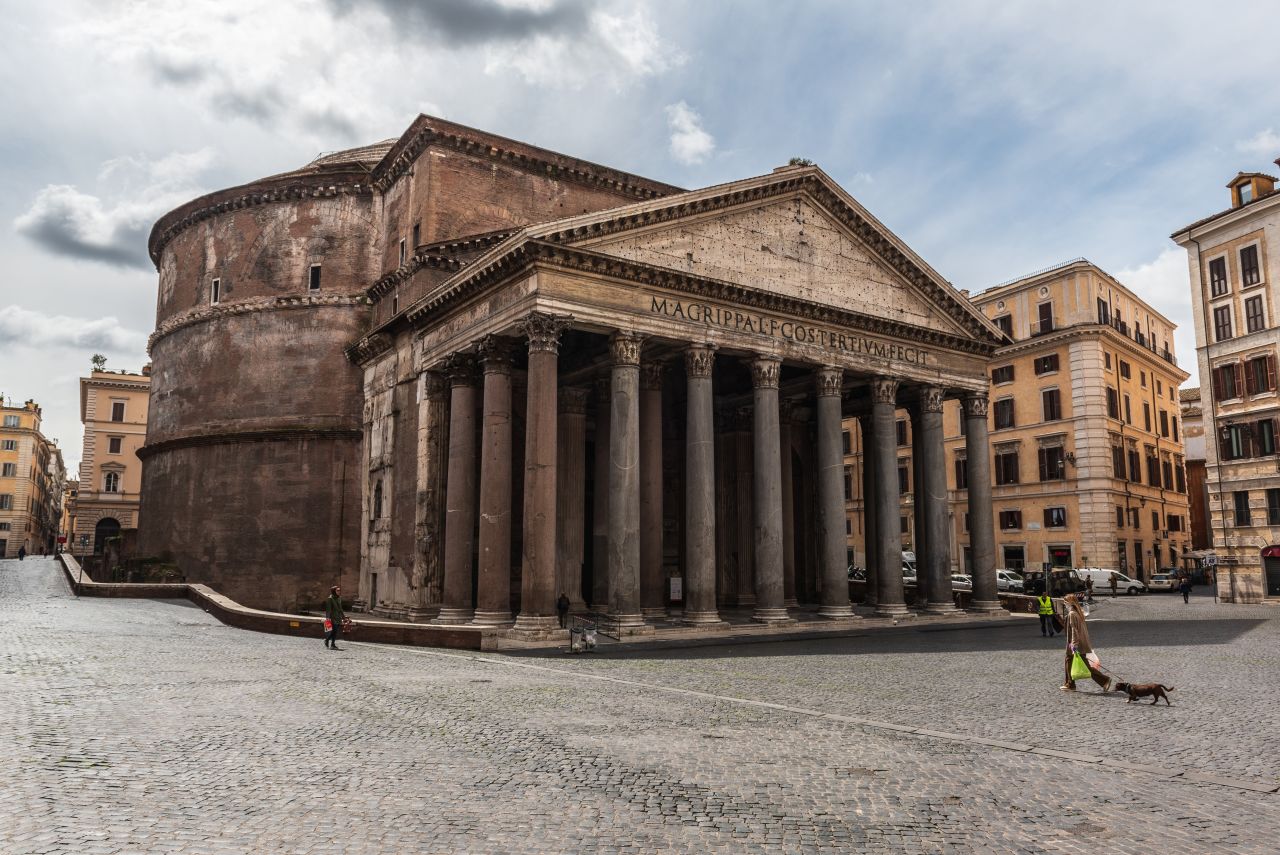 The Pantheon may have been used for a variety of purposes, but historians aren't quite sure what took place inside.