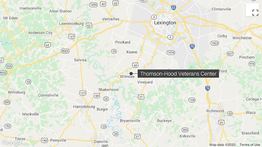 thomson-hood veterans center MAP