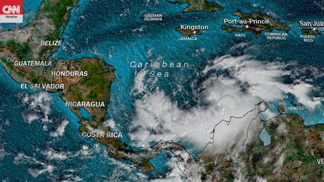 weather tropical storm iota white satellite 11142020