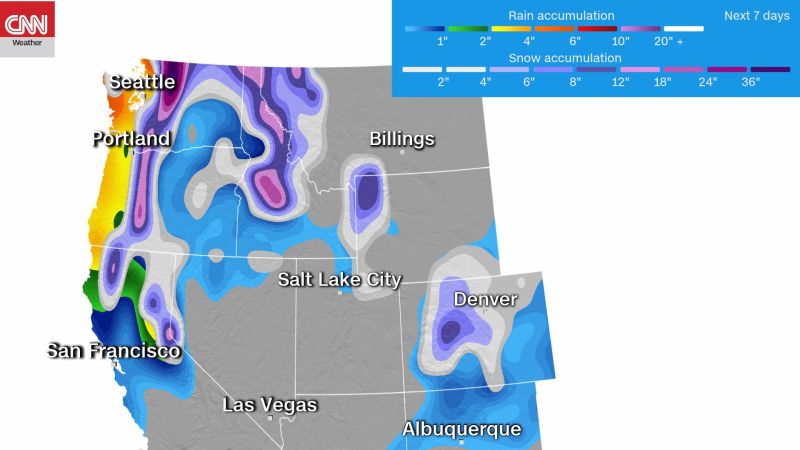 Lake-effect Snow For The Northeast As New System Hits Pacific Northwest ...