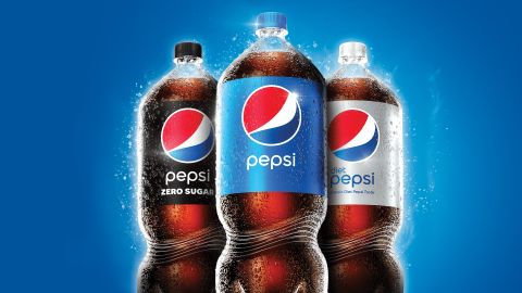 PepsiCo's new line of 2 liter bottles.