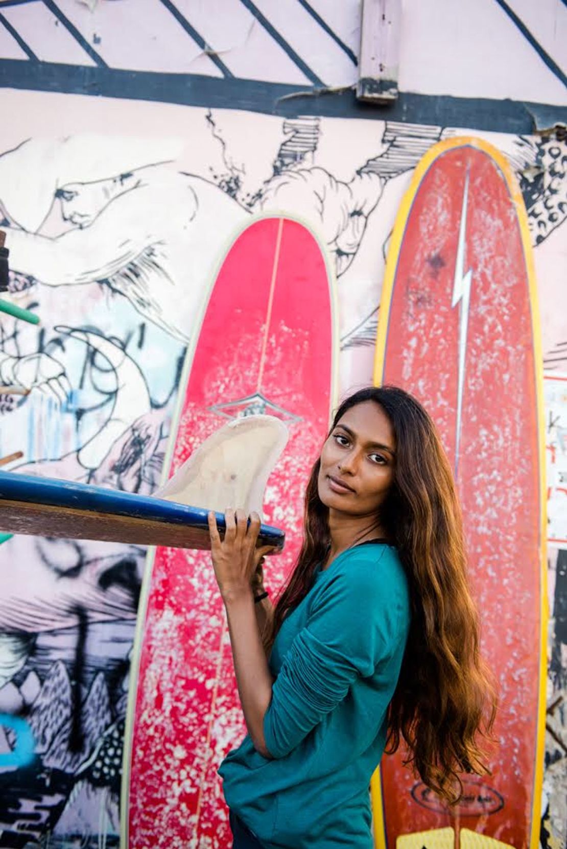 Ishita Malaviya became a surfing pioneer in India after taking up the sport in 2007. 