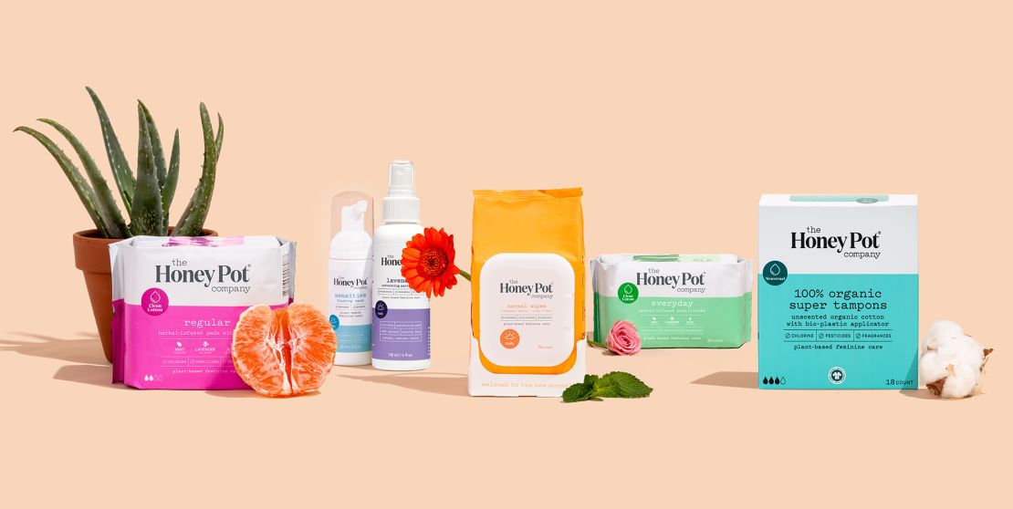 The brand makes plant-derived feminine care products.