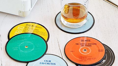 Uncommon Goods Upcycled Record Coasters