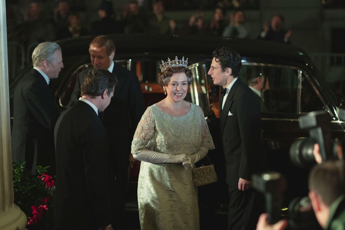 Olivia Colman as Queen Elizabeth II in season four of Netflix's The Crown.