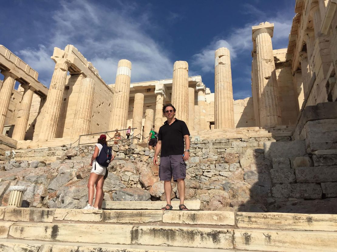 Avi Liberman recently traveled to Greece, where he visited the Acropolis. For him, travel during coronavirus is an opportunity to get out in the world now.