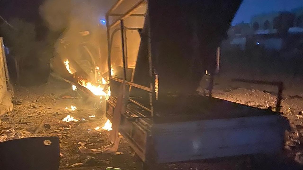 US Embassy personnel moved into shelters during the attack on Tuesday.