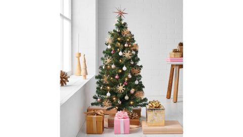 Wondershop 3-Foot Pre-Lit Alberta Spruce Clear Lights Artificial Christmas Tree