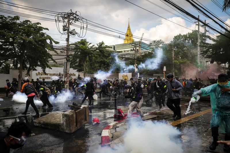 Thousands Protest In Bangkok After Thai Parliament Votes On ...