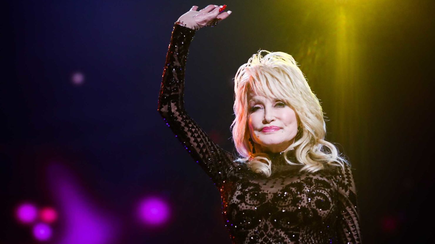 LOS ANGELES, CALIFORNIA - Dolly Parton attends MusiCares Person of the Year honoring Dolly Parton at Los Angeles Convention Center on February 08, 2019.