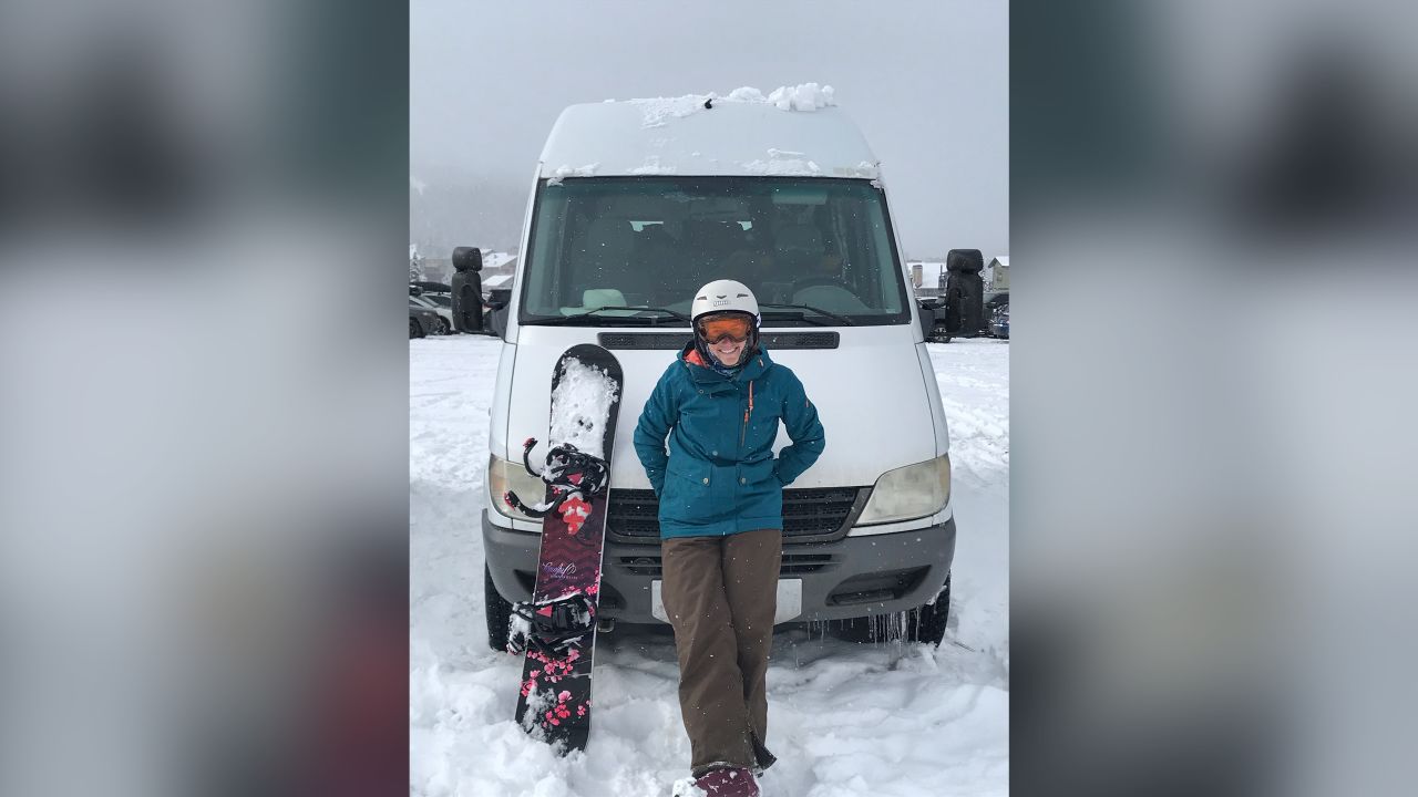 Jenny Leveille's snowboard season got cut short last year due to the pandemic and ensuing shutdowns, but she plans to hit the slopes again after Thanksgiving.