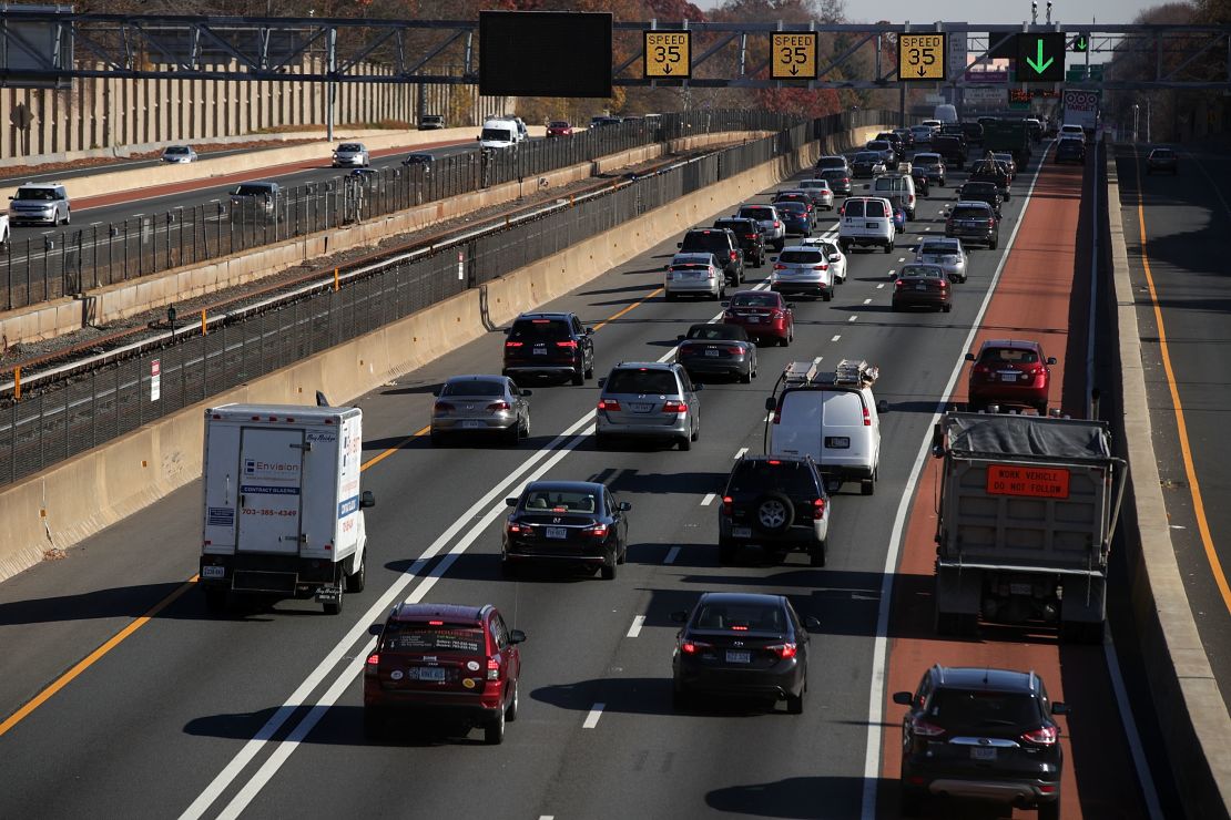 Some 48 million Americans are expected to hit the road for Thanksgiving this year, AAA predicts.