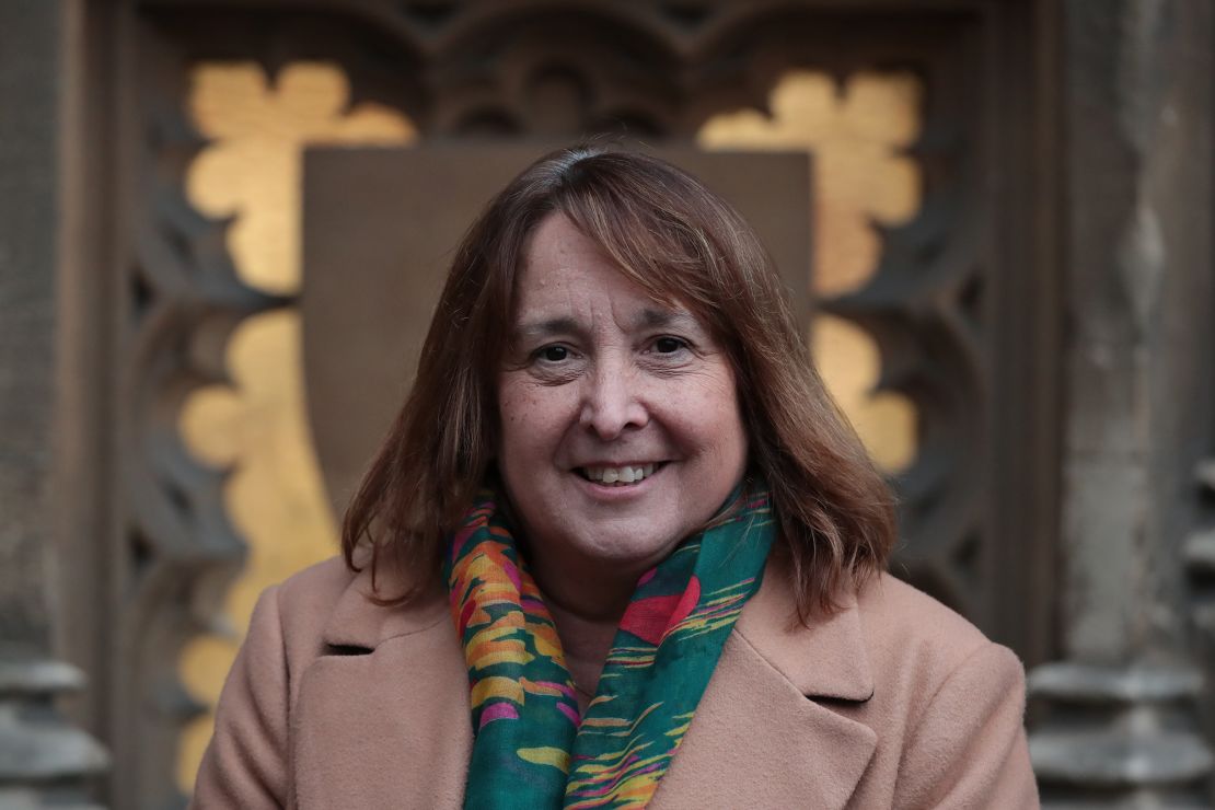 Liberal Democrat MP Christine Jardine at the Houses of Parliament in Westminster, London.