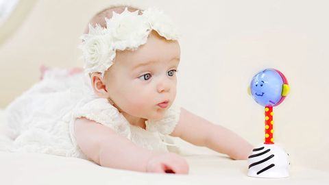 SmartNoggin NogginStik Developmental Light-up Rattle