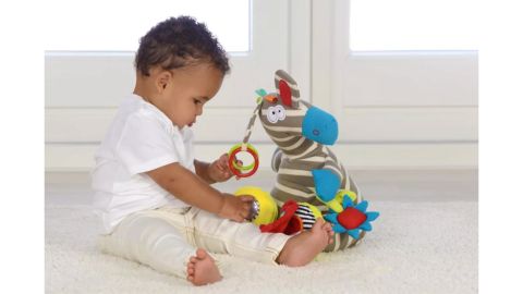 Dolce Activity Zebra Stuffed Animal And Plush Toy