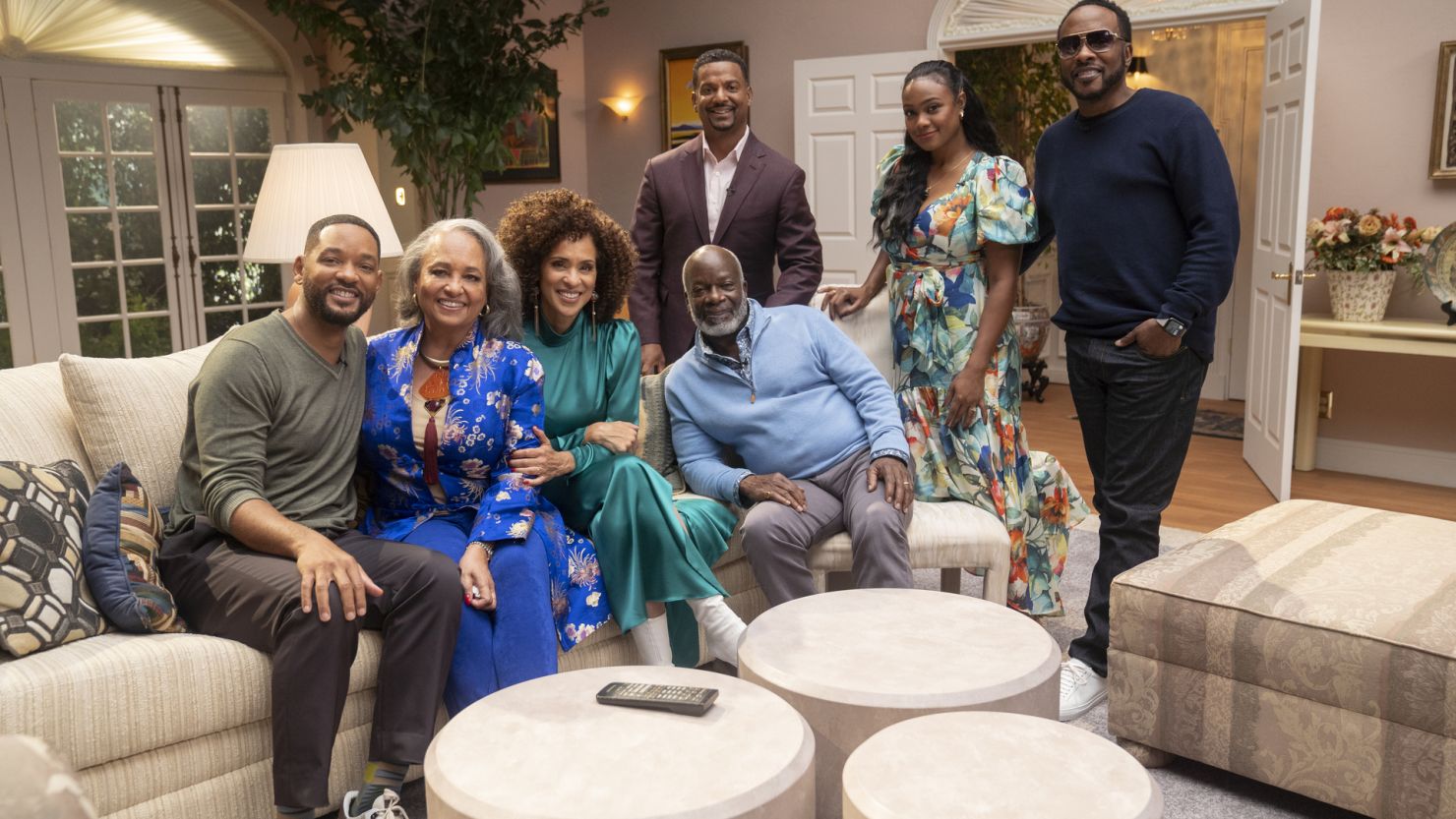 The cast of "The Fresh Prince of Bel-Air" reunited to celebrate the hit show's 30th anniversary. 
