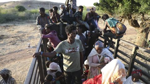 At least 30,000 refugees have fled to neigboring Sudan, according to the UN.