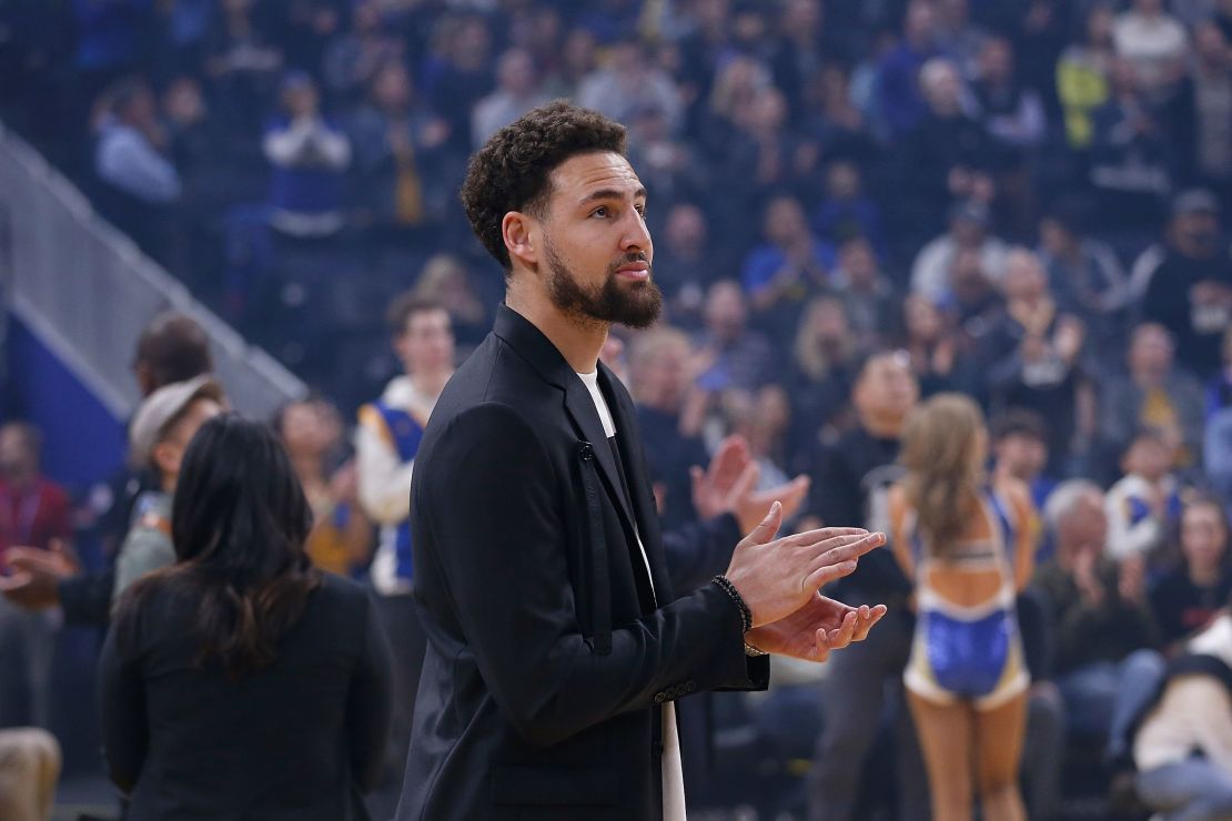 Klay Thompson will sit out the second successive season with injury after tearing his right Achilles tendon on Wednesday.