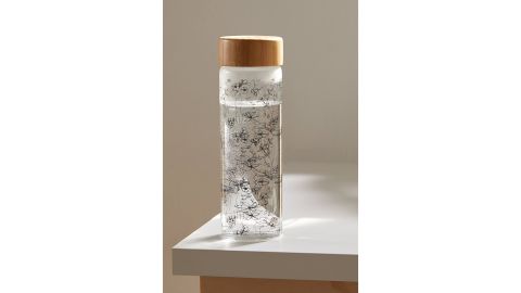 Urban Outfitters Glass and Bamboo Water Bottle