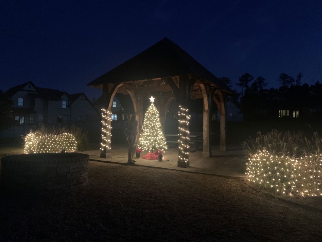 After photos of their twinkling neighborhood in Vestavia Hills, Alabama, went viral, other neighborhoods across the country chimed in with their own early Christmas cheer in honor of Ally.