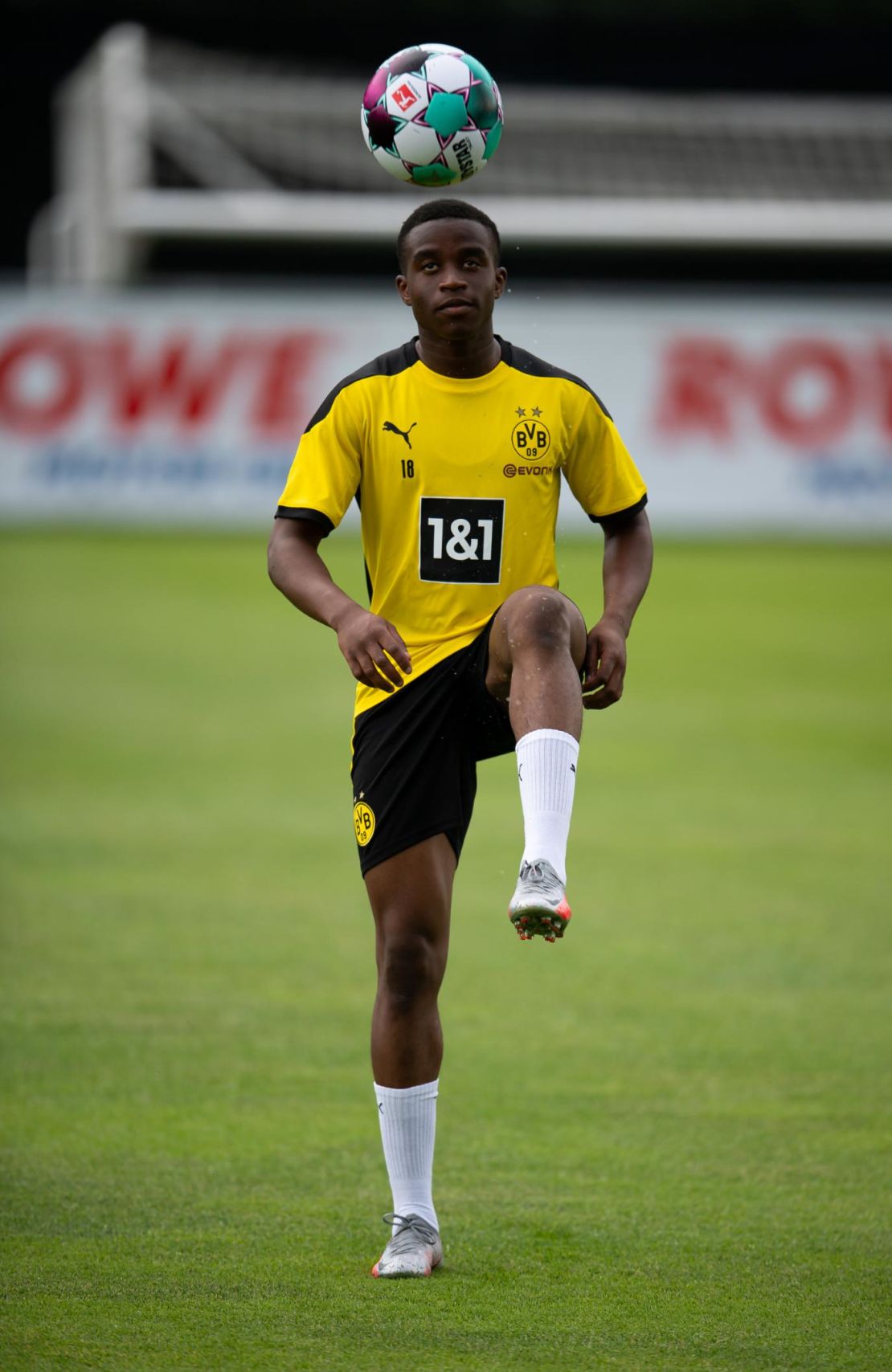 Youssoufa Moukoko has risen through Dortmund's youth ranks.