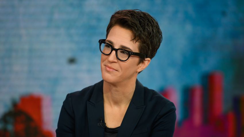 TODAY -- Pictured: Rachel Maddow on Tuesday, October 2, 2019 -- (Photo by: Nathan Congleton/NBCU Photo Bank/NBCUniversal via Getty Images via Getty Images)