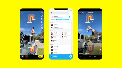 Snapchat's new Spotlight feature is its answer to TikTok. 