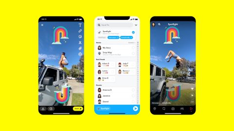 Snapchat's new Spotlight feature is its answer to TikTok.