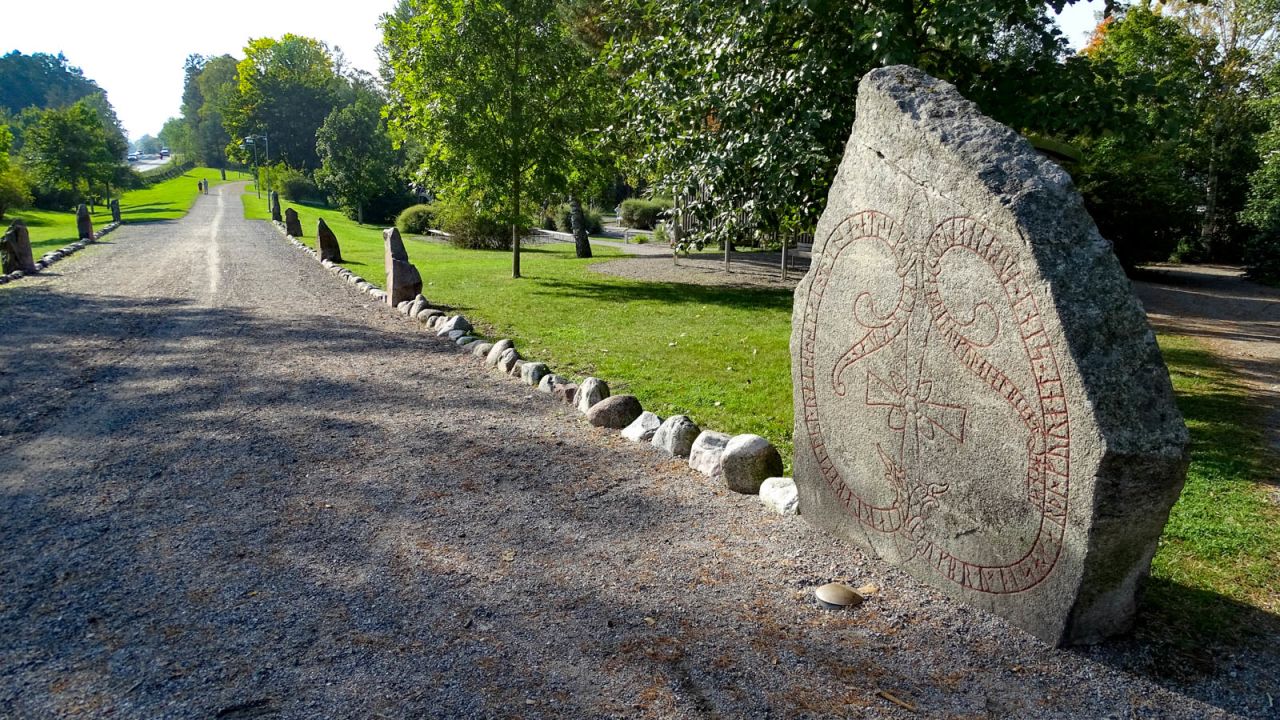 <strong>Rune Kingdom:</strong> The Jarlabanke Bridge is a common starting point for a tour of Runriket, a collection of ancient runestones in Sweden that sheds light on the country's Viking past. The original bridge once helped Vikings cross over a bog. 