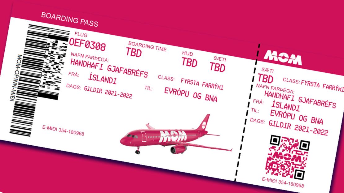 The "airline" issued free tickets to fans and influencers