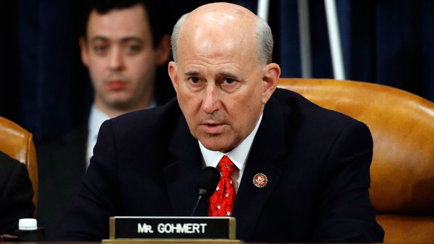 WASHINGTON, DC - DECEMBER 13: Rep. Louie Gohmert, R-Texas, votes no on the first article of impeachment as the House Judiciary Committee holds a public hearing to vote on the two articles of impeachment against U.S. President Donald Trump in the Longworth House Office Building on Capitol Hill December 13, 2019 in Washington, DC. The articles charge Trump with abuse of power and obstruction of Congress. House Democrats claim that Trump posed a 'clear and present danger' to national security and the 2020 election based on his dealings with Ukraine. (Photo by Patrick Semansky-Pool/Getty Images)