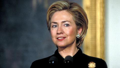 03 hillary clinton first ladies FILE RESTRICTED