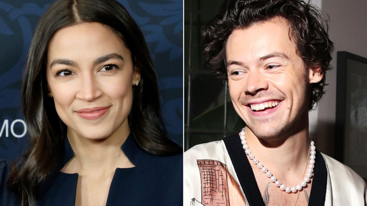 Alexandria Ocasio-Cortez and Harry Styles