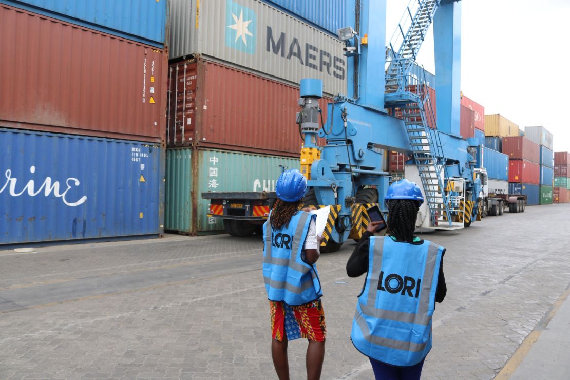 Lori Systems transports cargo across Africa with its network of trucks. 