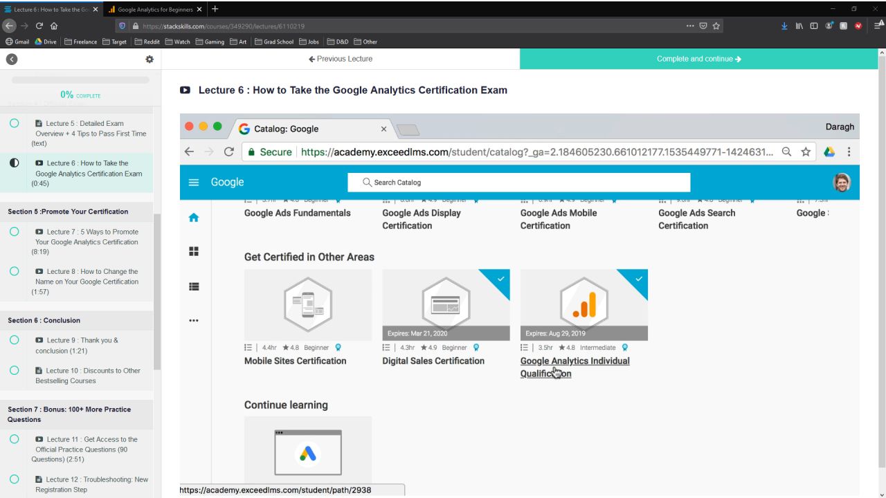 2-Google Analytics course