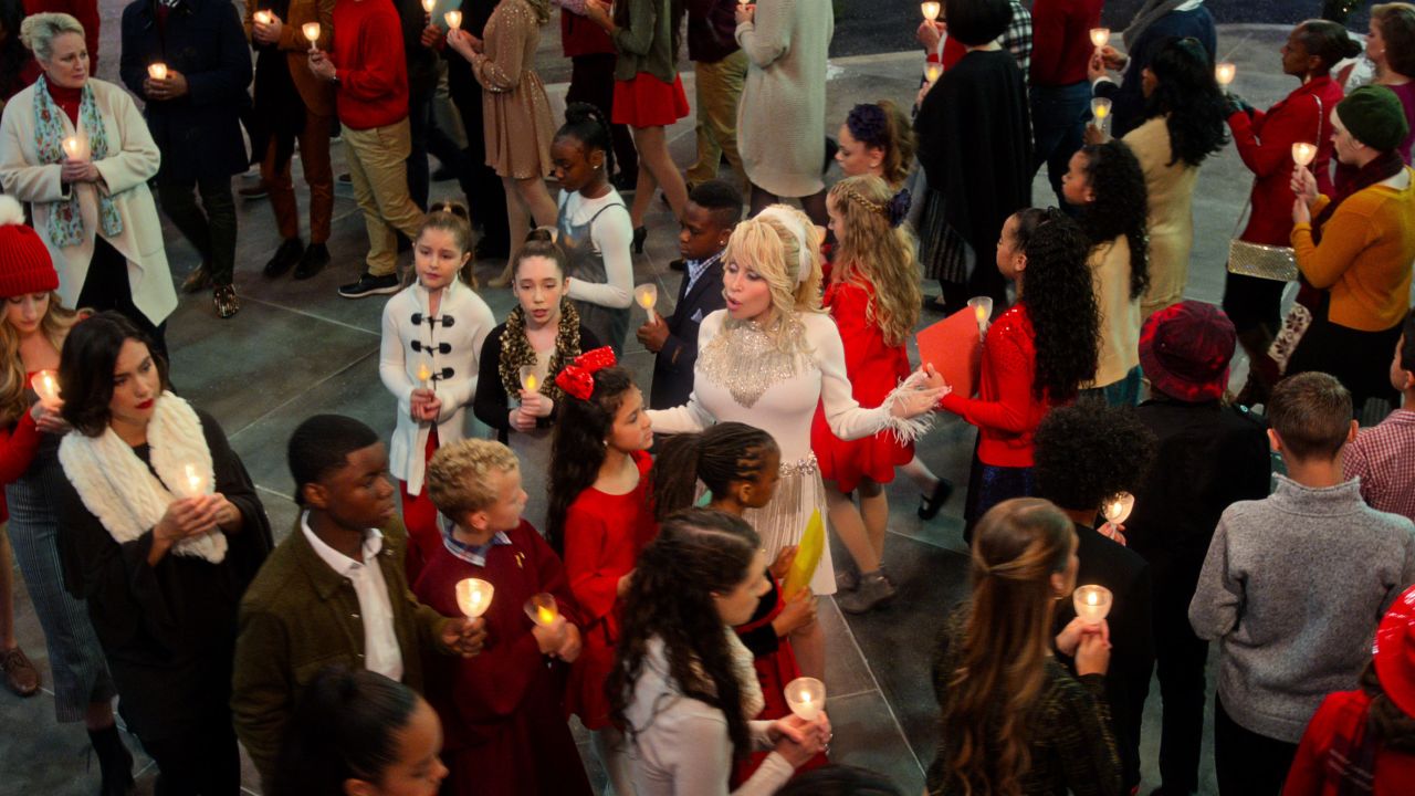 Dolly Parton stars in "Christmas on the Square." 