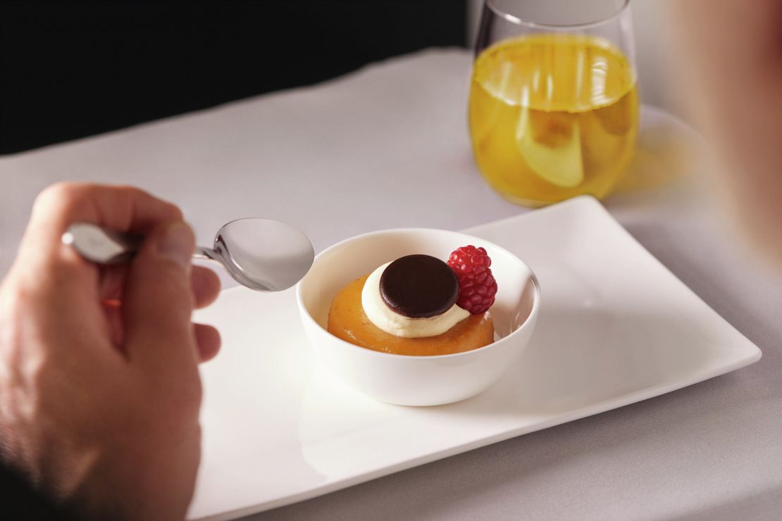 Crockery and champagne flutes are among the items on sale.