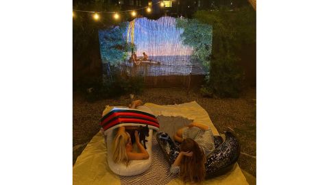 Packard Bell Home Theater Projector and Screen